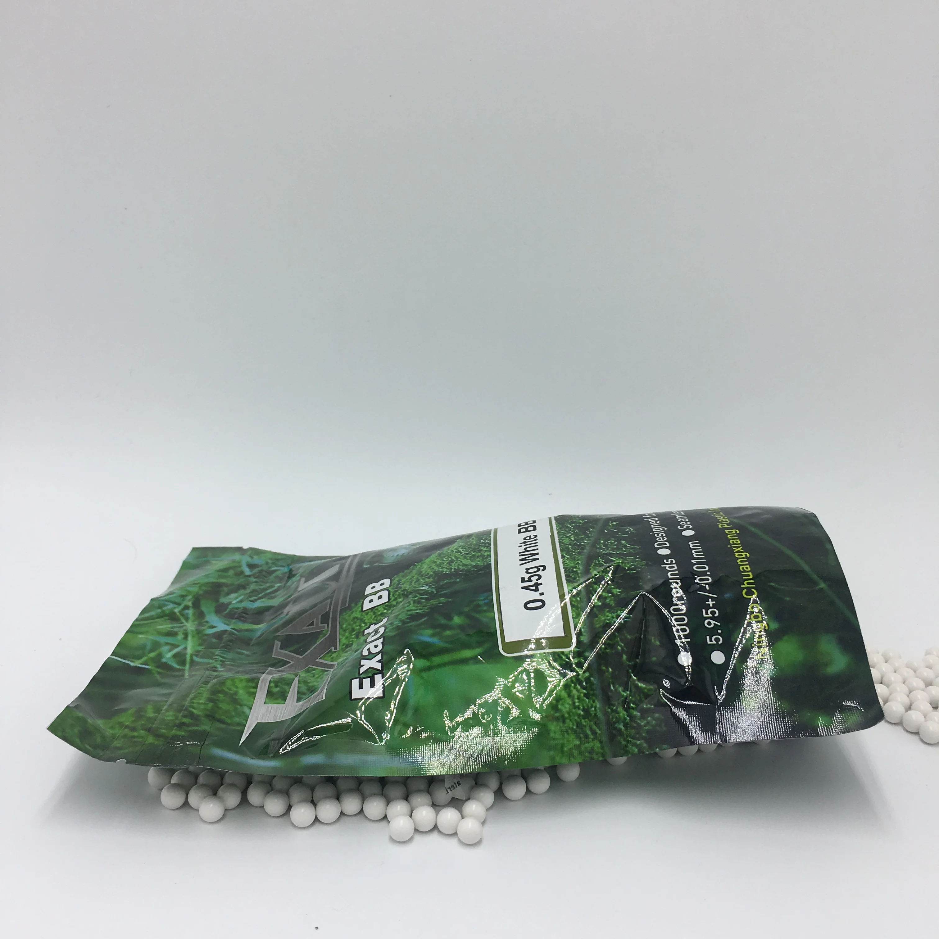 Best quality Normal 0.45g bb bullet 6mm white