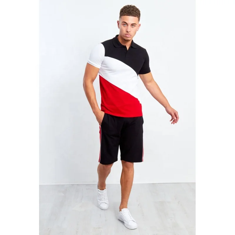 Custom Men Summer 2 Piece Sets Unisex Streetwear Tracksuits Set Oversize Men Sweatsuit Set Casual Fashion 2 Pieces Sportswear