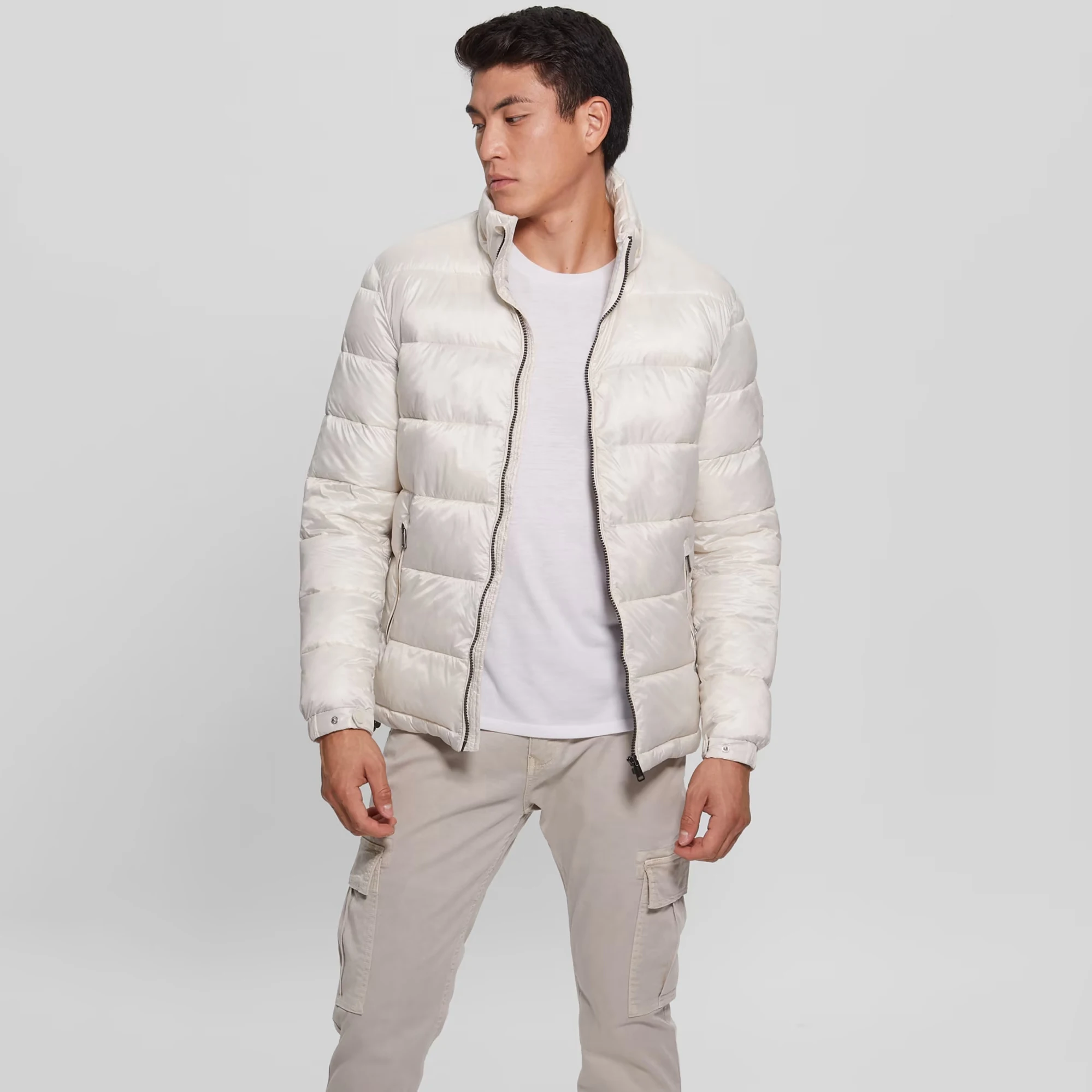 OEM High Quality 2023 Custom LOGO Mens Down Jacket Oversize Puffer Jacket Men Bubble Coats For Men