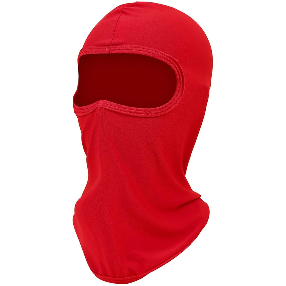 One hole knitted ski-mask balaclava black color  balaclava Outdoor Warm Polar Fleece balaclava 170 GSM fabric