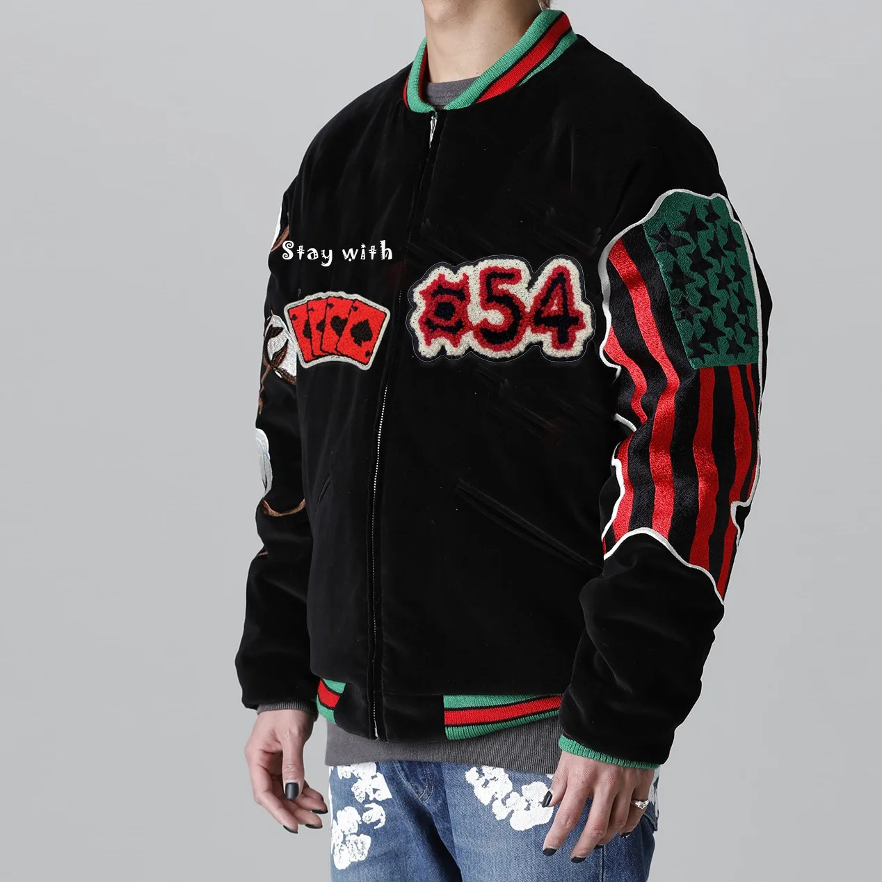 Hot Sell Men Varsity Jackets Private Label Wool Body Leather Sleeve Custom Men Patchwork Embroidered Bomber Letterman