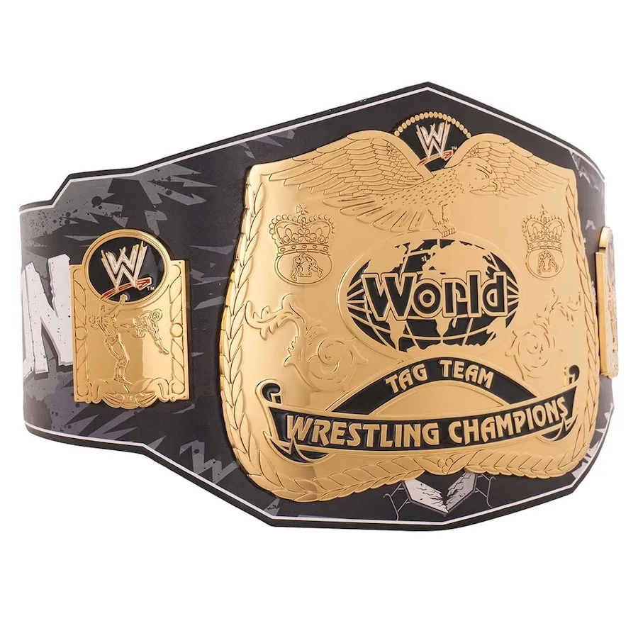 The Dudley Boyz Signature Series World Championship Title Belt Wrestling Boxing Mma Authentic Wear Universal Championship Belt