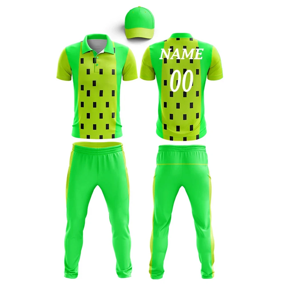 Sports Wear Cheap Price Wholesale 2023 Customized Logo Printing New Design Cricket Uniform In Multi Colors