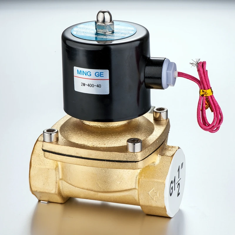 2W250-25 1 inch 2/2 Way AC220v Direct Acting Water Solenoid Valve 2 Position 2 Port Big Orifice Solenoid Valves