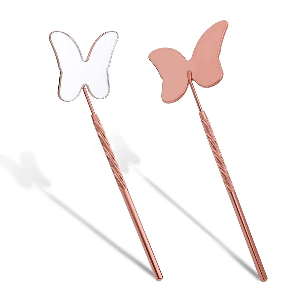 Factory Made Best Supplier Solid Color Eyelashes Mirror Best Wholesale Price Custom Logo Eyelashes Mirror