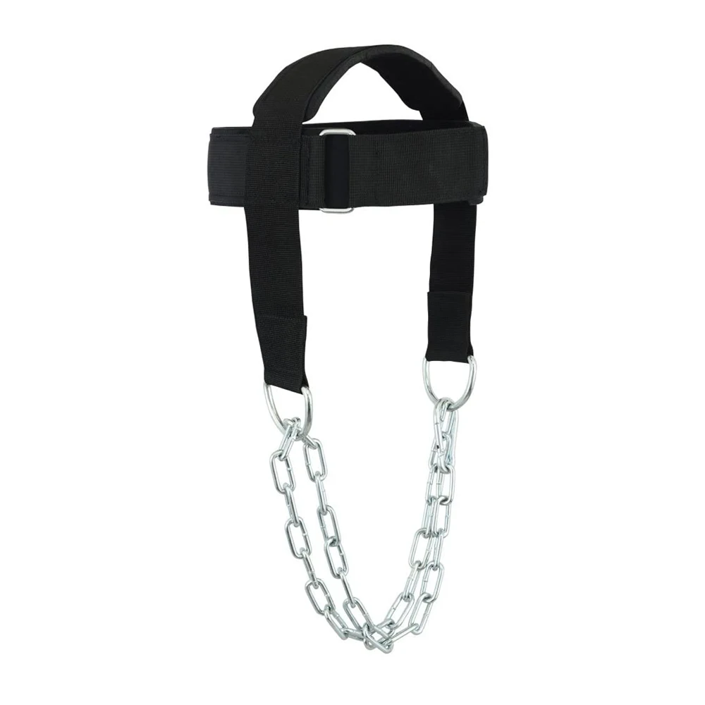 Strength Training Fitness Head Neck Harness Neck Exerciser Builder Support Strength Resistance Training Weightlifting
