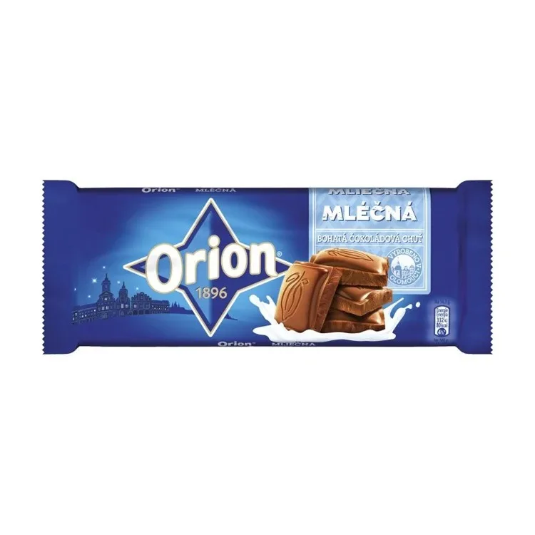 Orion Czech Chocolate with 180g in good quality