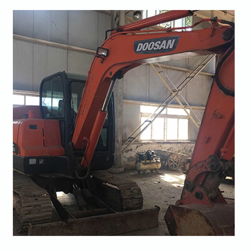 Original Korea Second Hand Used   Doosan DX60 DH60 DX55 DX80 Mini  Excavator Digger With Cheap Price