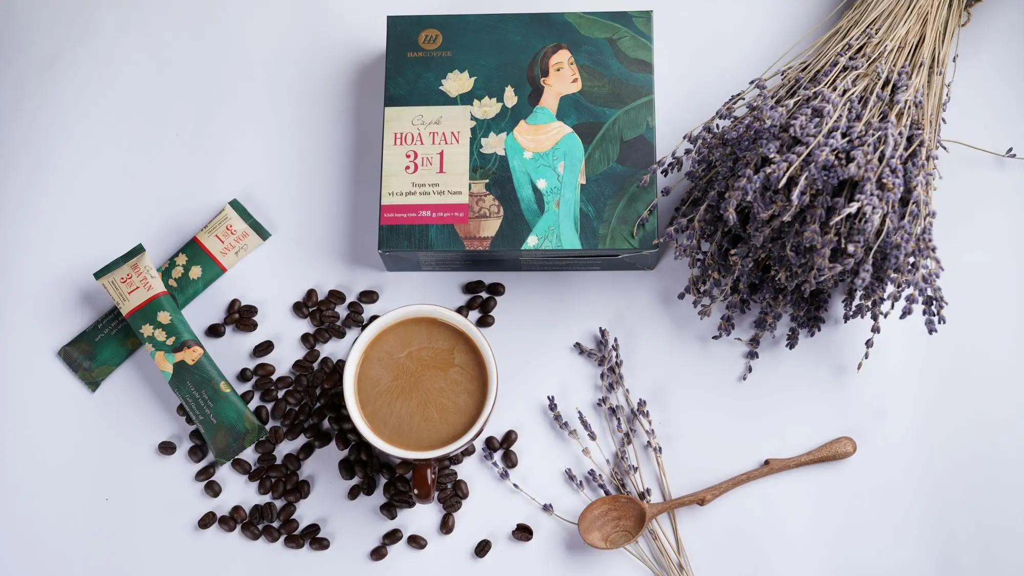 Высококачественный растворимый кофейный порошок 3 в 1 80 г/коробка сублимированный пакет для молока