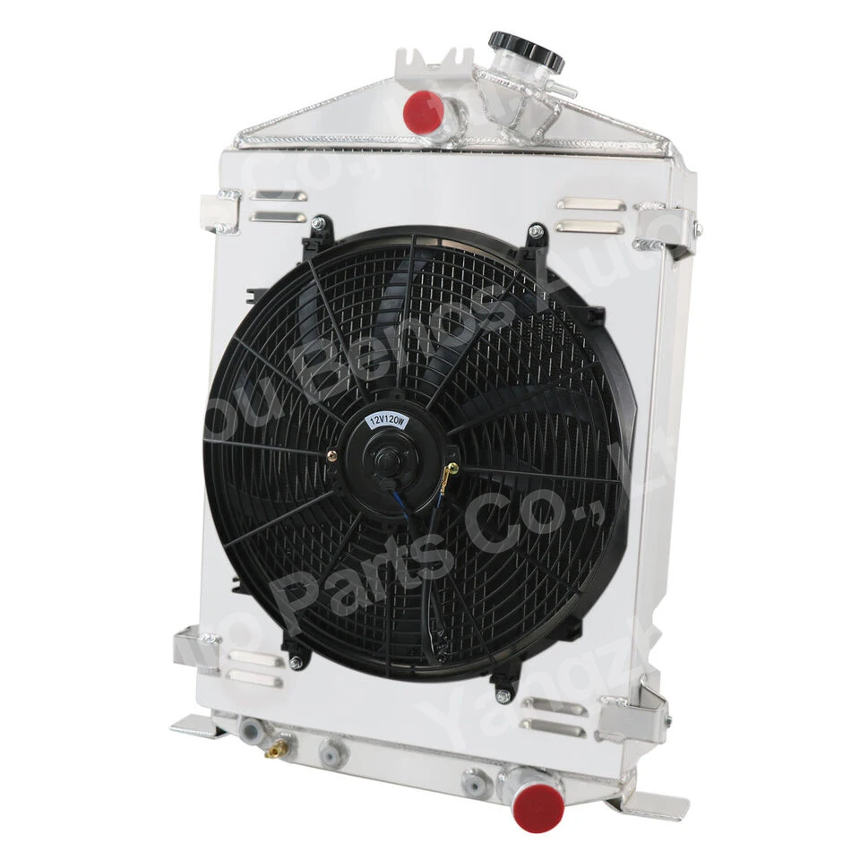 best price factory direct sale 3 Row Radiator Shroud Fan For 1932 Ford Hi High Boy Street Rod B/BB/18