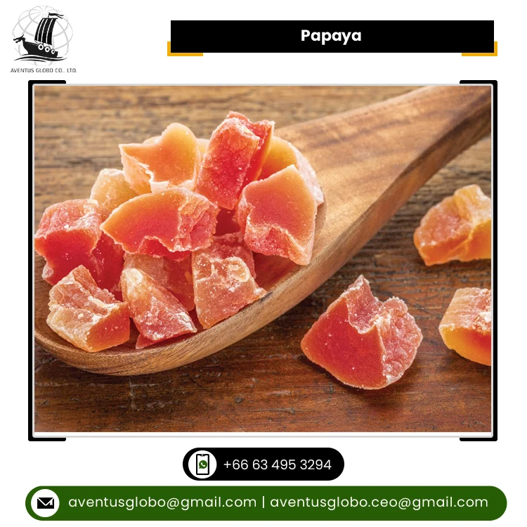 Leading Wholesale Exporter Selling New Arrival Customized Dried Fruit Papaya Dried Dehydrate Fruit Papaya for Sale