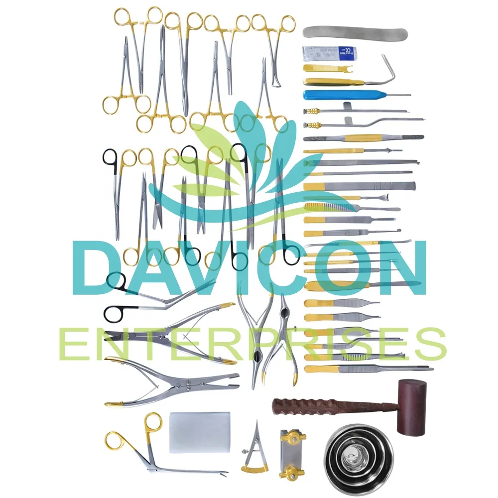 STAINLESS STEEL HIGH QUALITY GUBISCH RHINOPLASTY COMPLETE SET PLASTIC SURGERY INSTRUMENTS