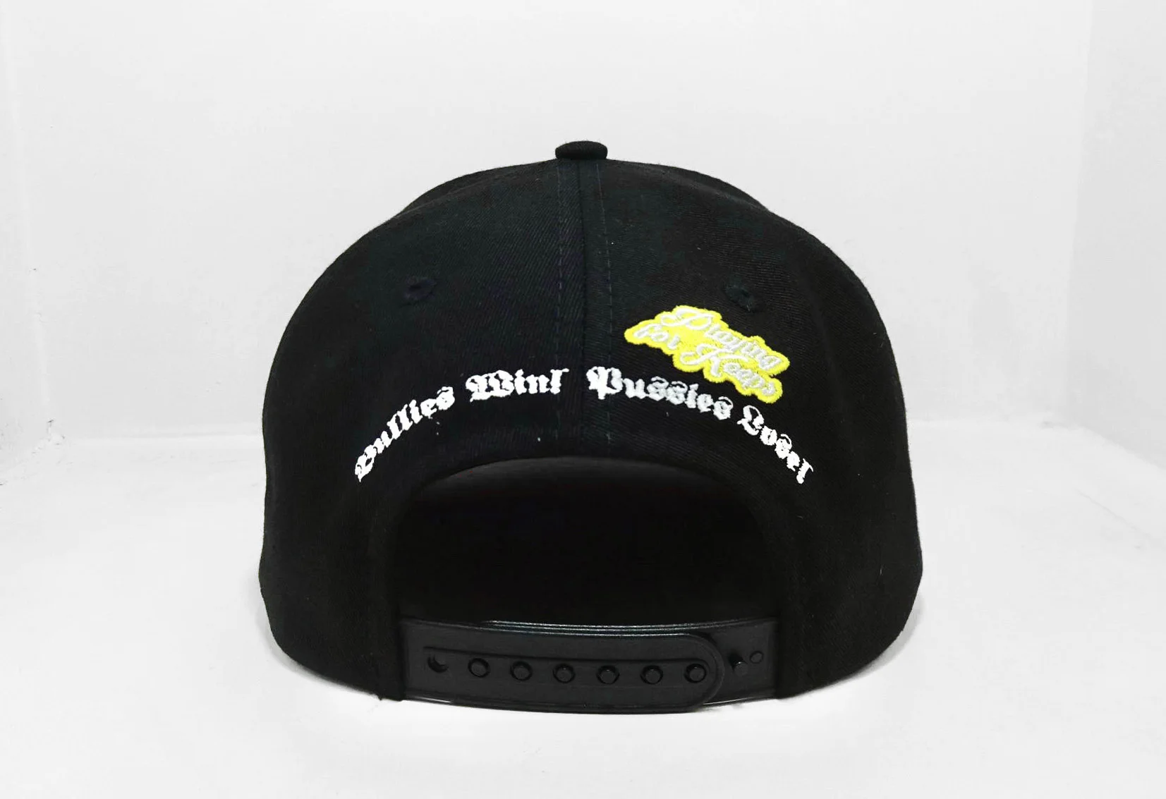 New Arrival Fashion Woven Patch With Cute Animal Or Custom Personalized Logo SnapBack Hat 6 Panel Structured Form Flat Brim