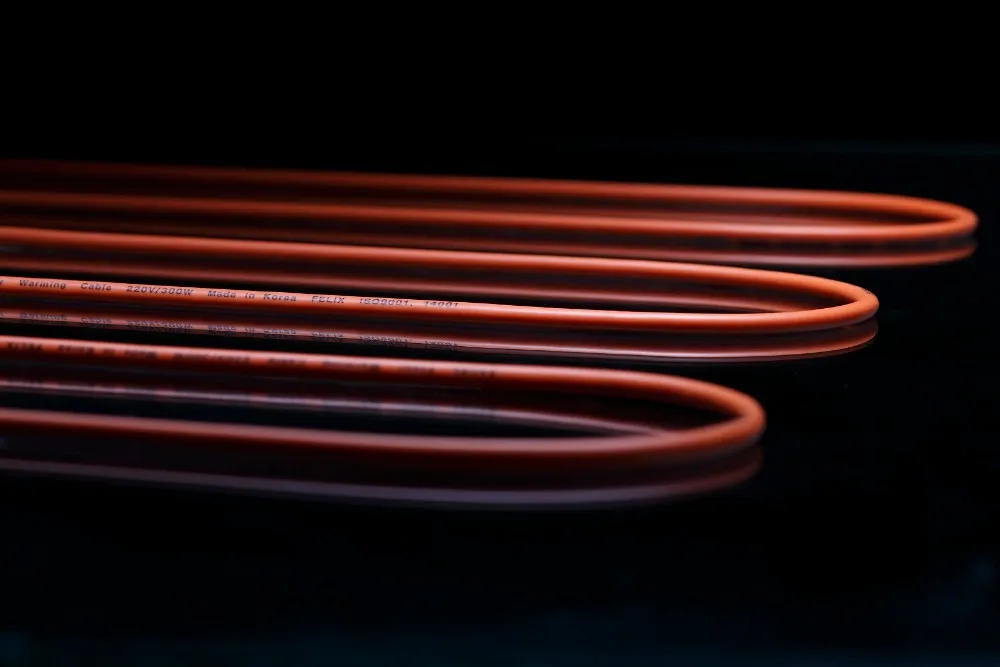 Best Quality Non Magnetic Heating Cable Mat type FELIX KOREA Simple and Quick Installation