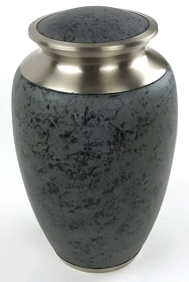 Trending funeral Urns Aluminum Metal Cremation Urn for Keeping Human Ashes Wholesale Cremation Urn Newest by Falah Inter
