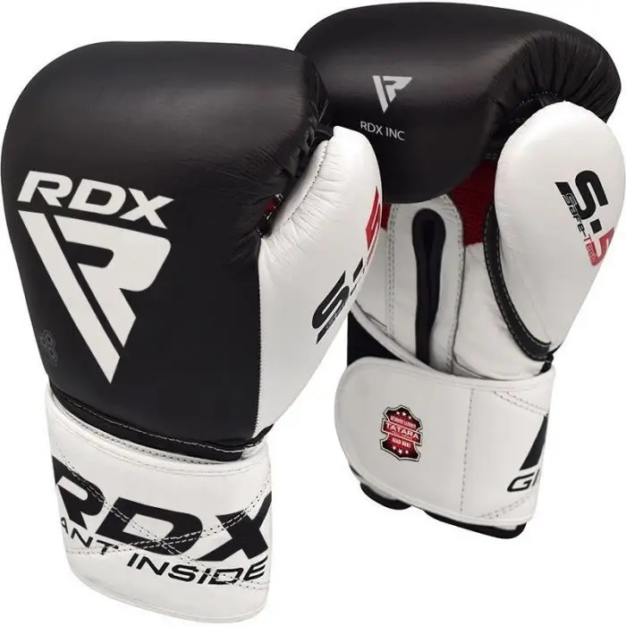 Premium Quality Wholesale Leather white Boxing gloves For Training & sparring Hook and Loop Punching Gloves Customizable