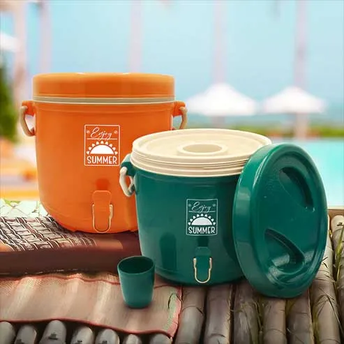 Magnum Water Cooler Travel Insulated Water Cooler, Kitchen Beverage Dispenser Cooler, Portable Sports Cooler 16 Liter