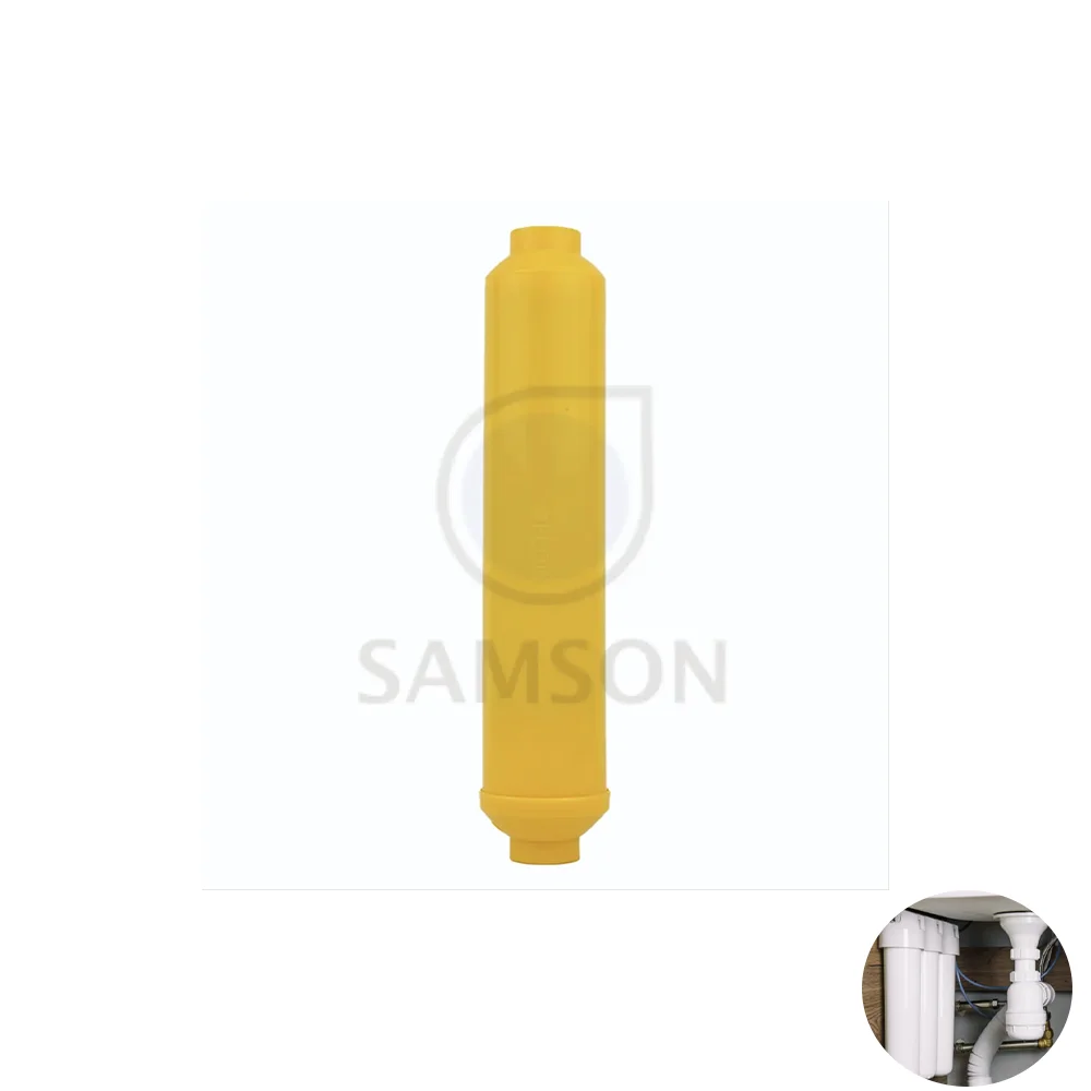 Taiwan product SS-ST33MIN-YL Top-Tier Filtration Efficiency with Activated Carbon Water Cartridge