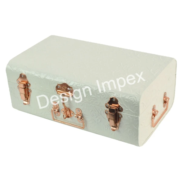 Luxury Suitcases Set Of Three Long Lasting Nice Quality Unique Trunk Box With Three Different Color Tones Made In India