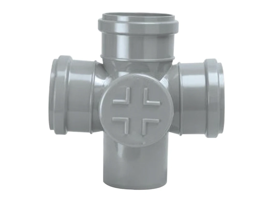 SWR Plastic Hot Selling PVC Fittings and Valves PC Materials Rubber Ring Reducers for Water Application for Piping Systems