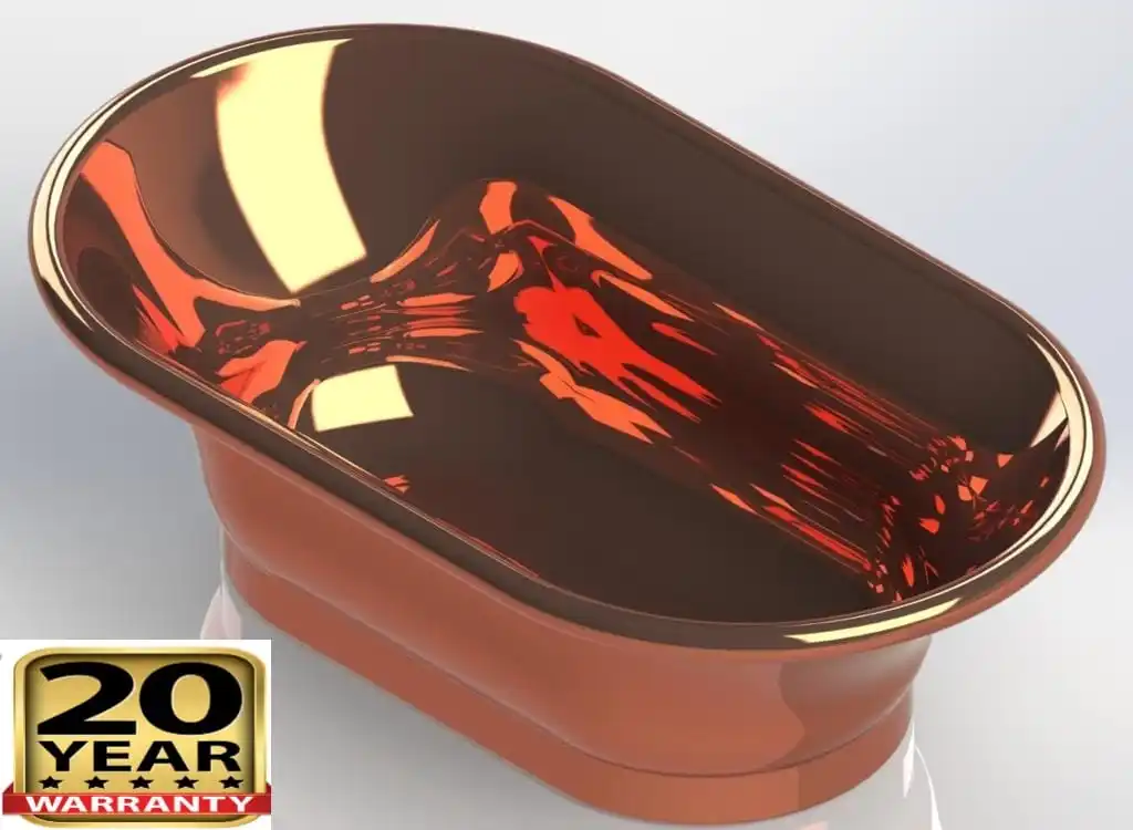 Top Quality Antique Style Copper Bathtub for Hotel Bathroom Application Available at Best Price from India