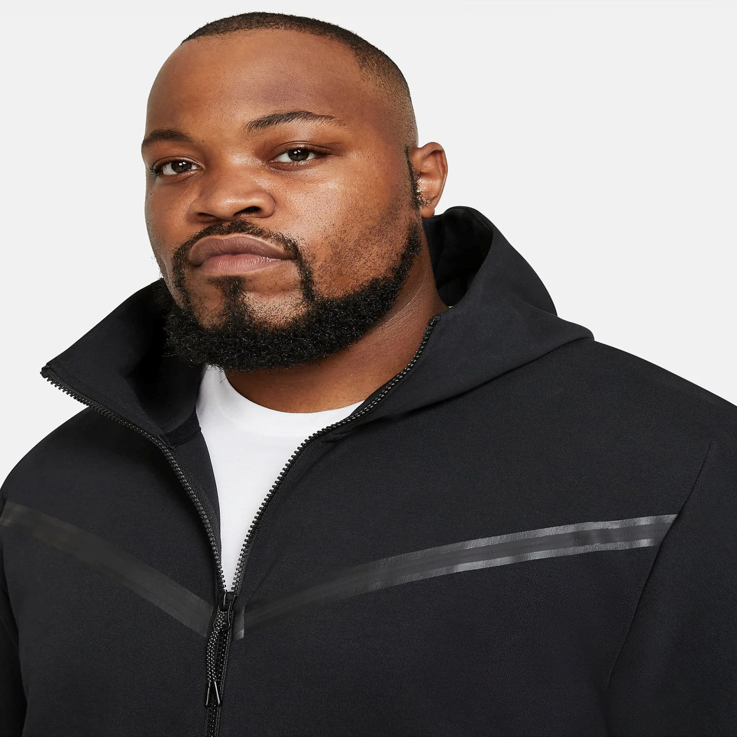 Custom Brand Logo Design 66% Cotton 34% Polyester Jet Black Warmth Standard Fit Sportswear Tech Fleece Tracksuit