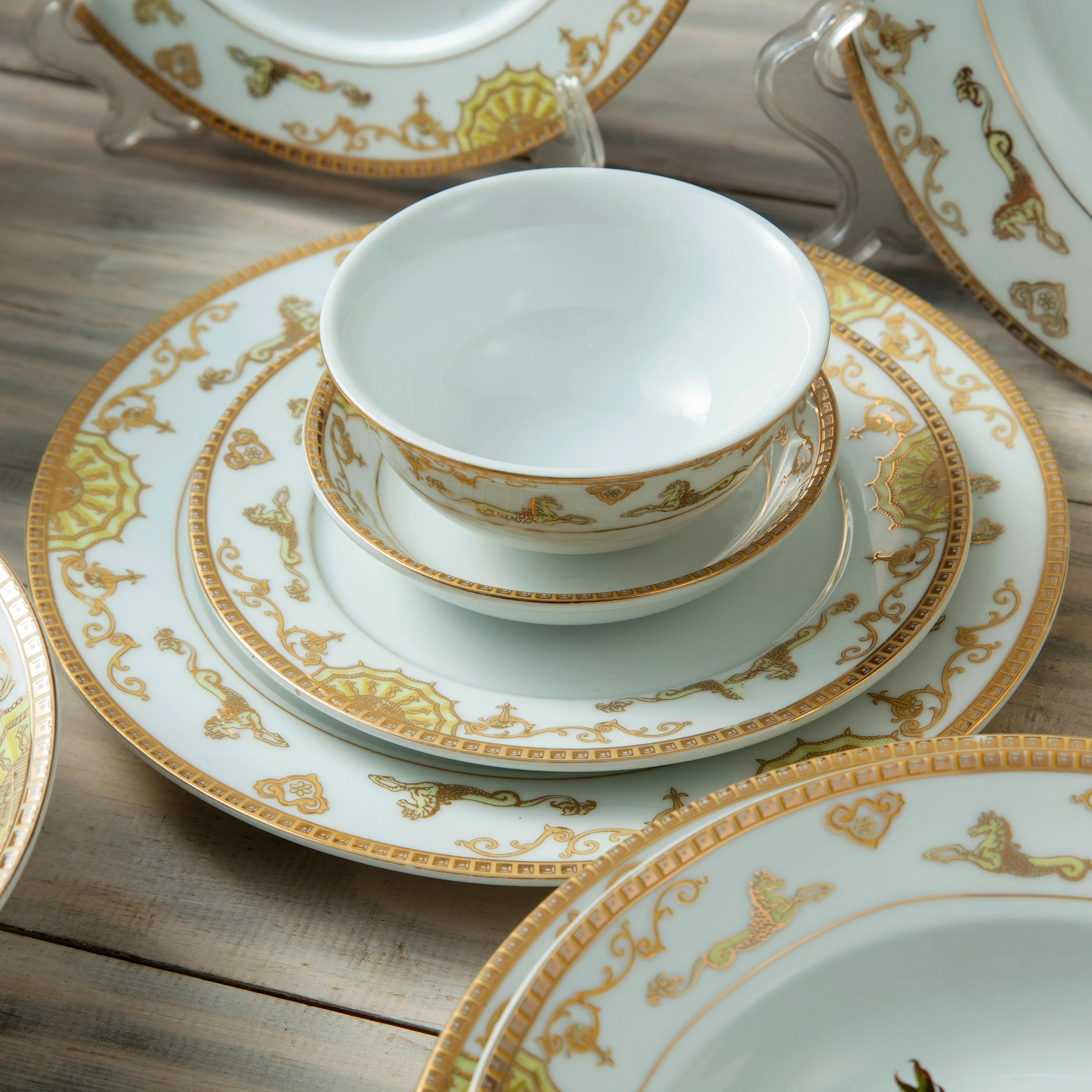 OEM High-class white porcelain floral pattern 01 sauce plate, soy sauce and sauce dishes  wholesale manufacture