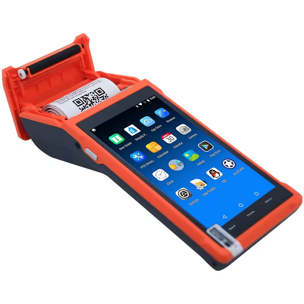 Q1 Q2I Smart Mini Pos Device Capacitive Touch Pos Equipment Restaurant Online Ordering Android Pos System