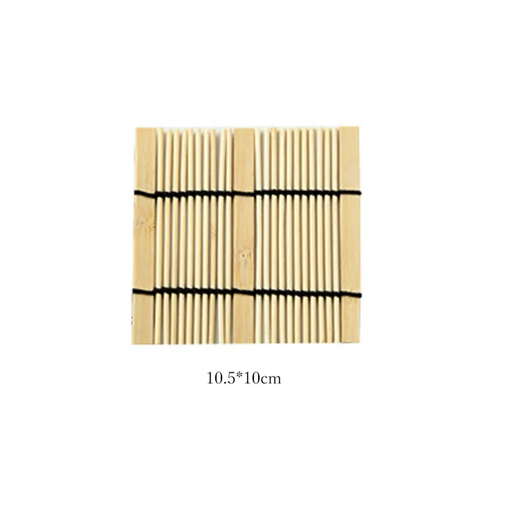 Newell Portable yellow skin sushi  curtain to make sushi tools  Custom bamboo curtain to make nori rice roll curtain sushi mat