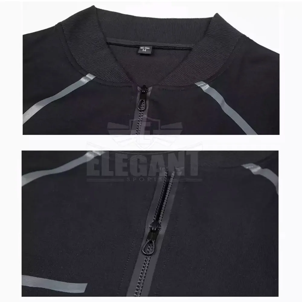 Zip up jacket tracksuits for men Sportswear Two Piece Zipper Style And Side Pockets For Men Wear Tracksuits By Elegant Sports