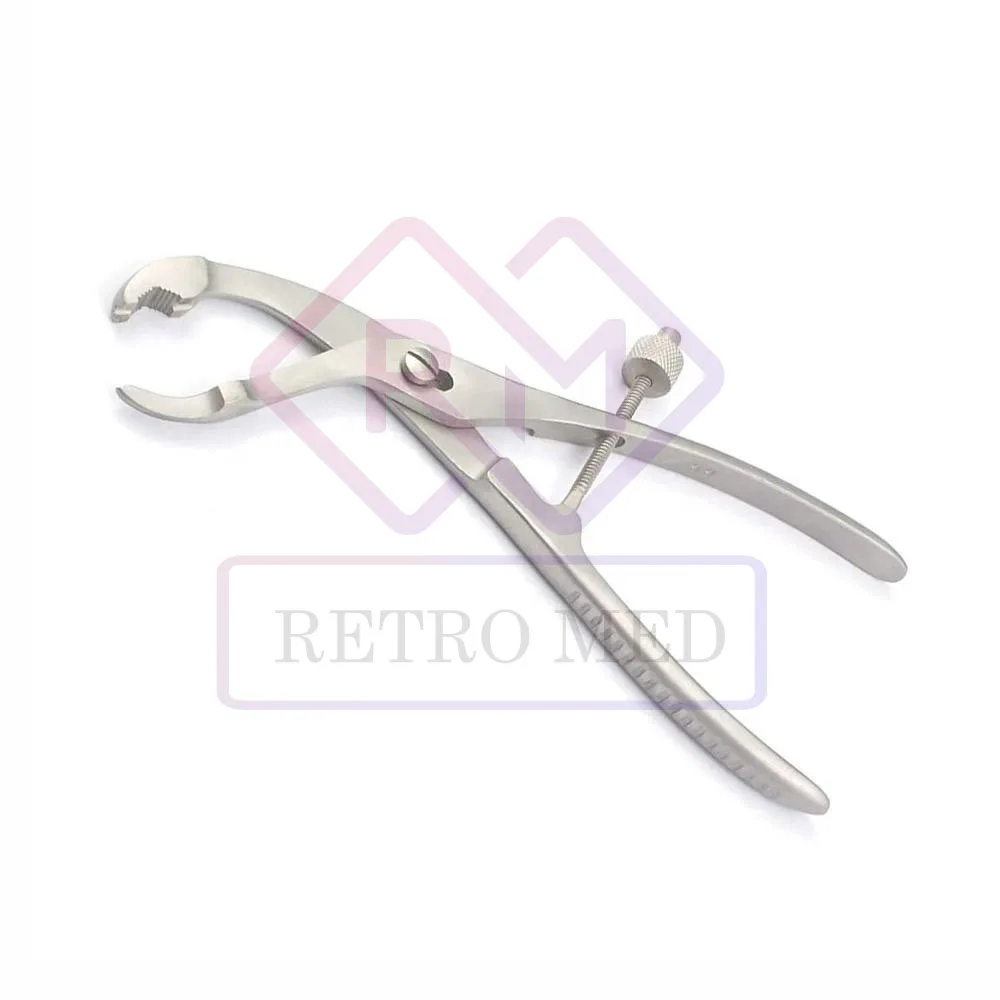 Self-Centering Orthopedic Bone Holding Forceps with ceramic coated with Speed Lock Manual Steel Tool BY MEDICAB INSTRUMENTS