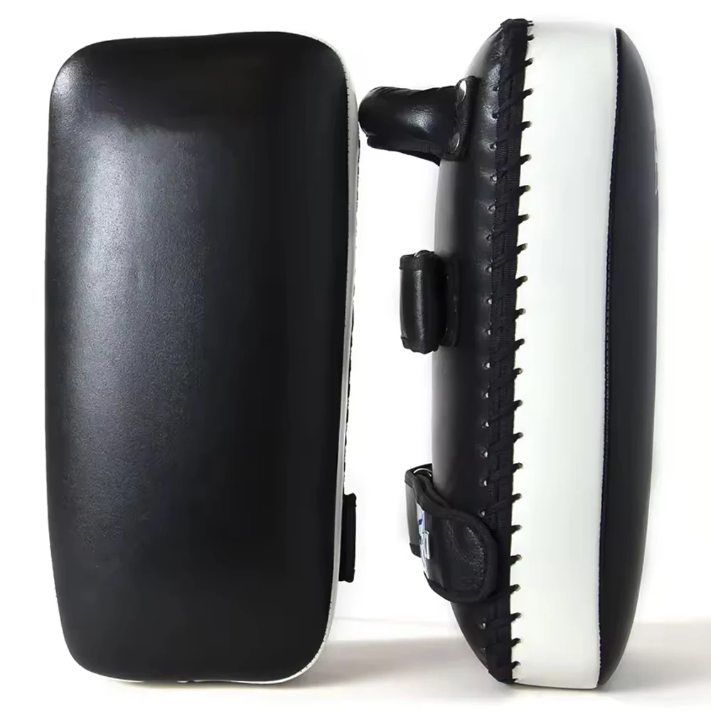 New 2024 Custom Made MMA Boxing Training Equipment Curved Taekwondo Focus Mitt Kicking Pad Punching Pad Kick Shield