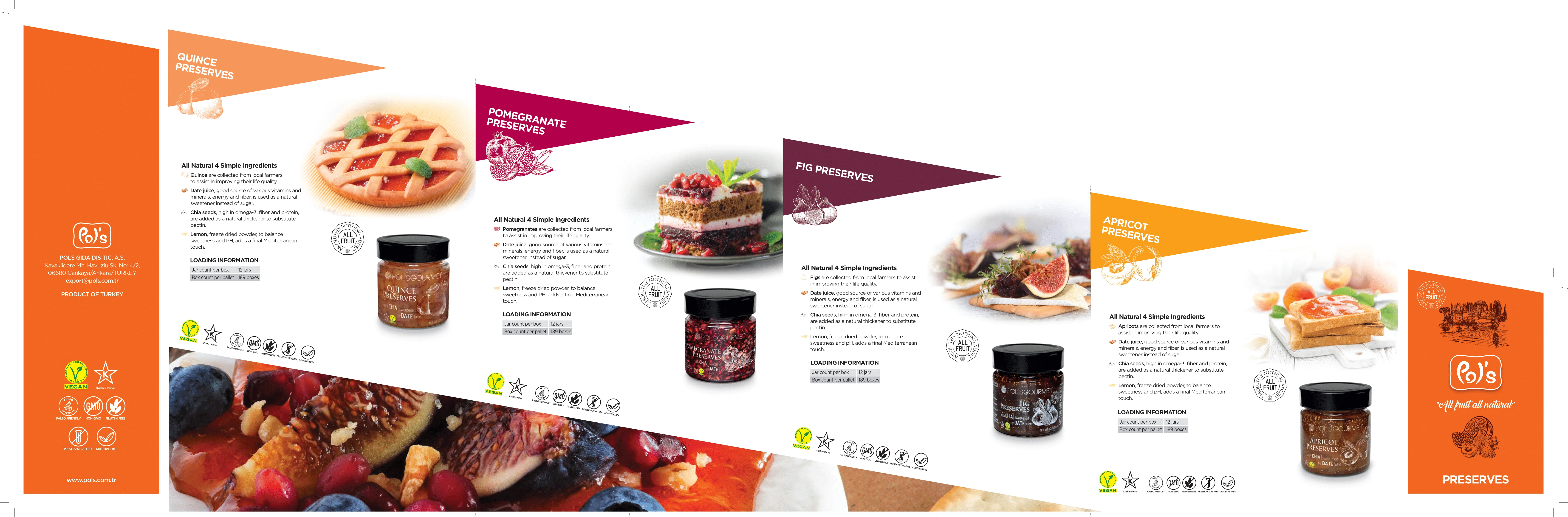 Orange Marmelade Fruit Preserves Organic Natural Gourmet Level No Sugar Fresh Jams Best Selling Grade Pure Healthy