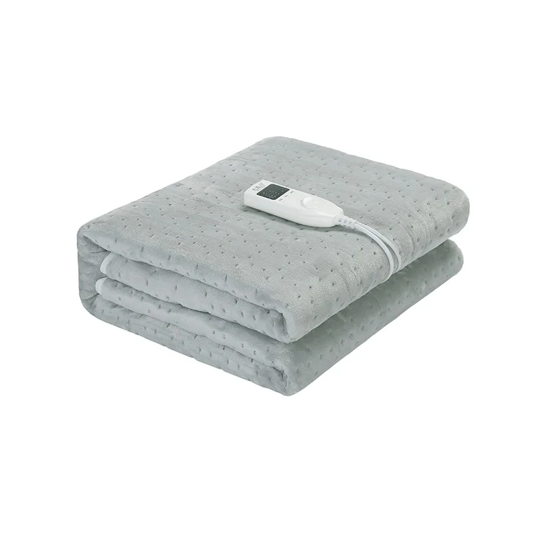 Hot Stamp Welding CE/GS/SAA Quality Certification Safe Soft Washable Warm 220 Voltage Electric Blankets