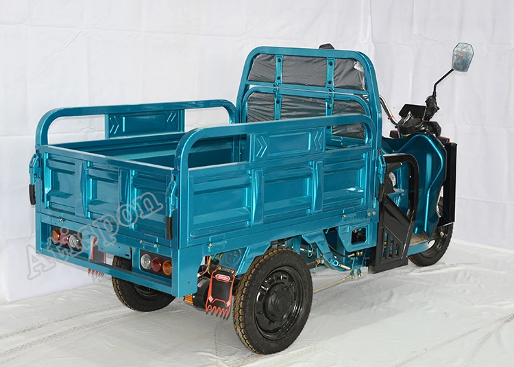 Open Body Electric Cargo Bike 3 Wheel Pickup Truck 250cc Three Wheel Atv  Tricycle Electric Bike  Scooter Bike