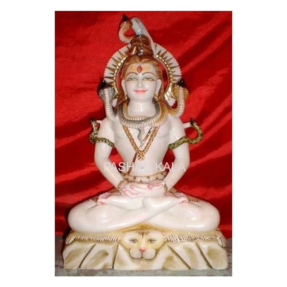 Handmade Marble Shiva God Statue  As Well Indian Marble Religious Shiva Sculptures In Addition HIndu God Idol Lord Shiva Statue