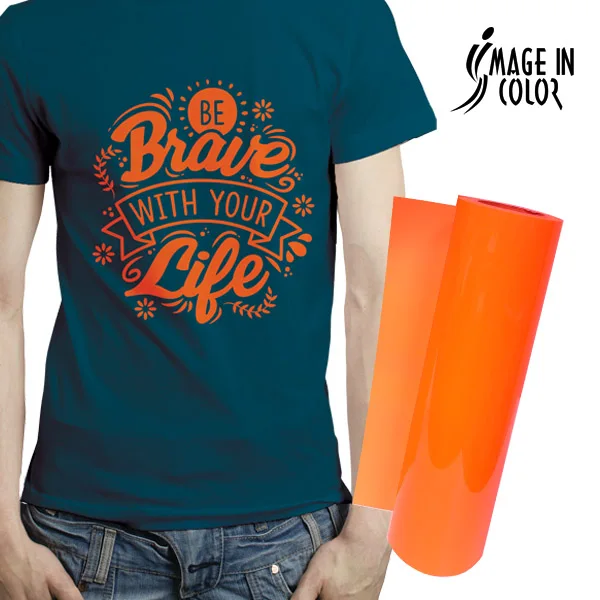 PU DIY iron on heat transfer label cutting vinyl film