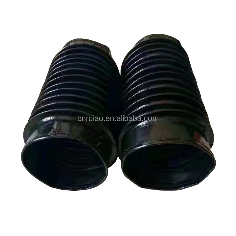 Cylinder machine fireproof nylon fabric rubber sleeve protective rubber bellows for machinery