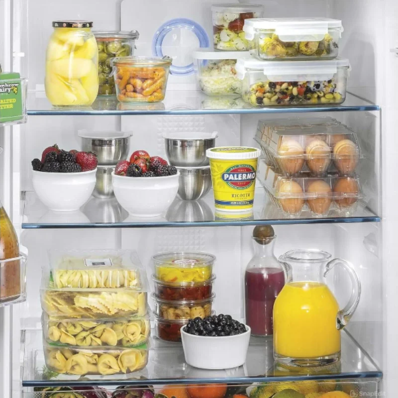 WHOLESALE  15 cu. ft. Bottom Mount Refrigerator Stainless Steel - Quick Cool and Freeze, LED Lighting, Adjustable Shelves