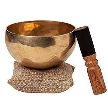 Hot OM Meditation Yoga Sound Bowl Nepal Handmade Buddha Sound Bowl Bowl Tibetan Practice Bronze Chime