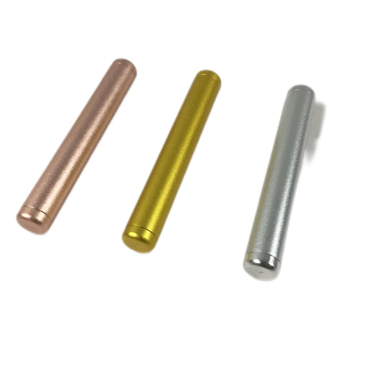 Aluminum alloy cigar tube with silicone seal metal storage tank anti-wet anti-fall sealing tube smoke set