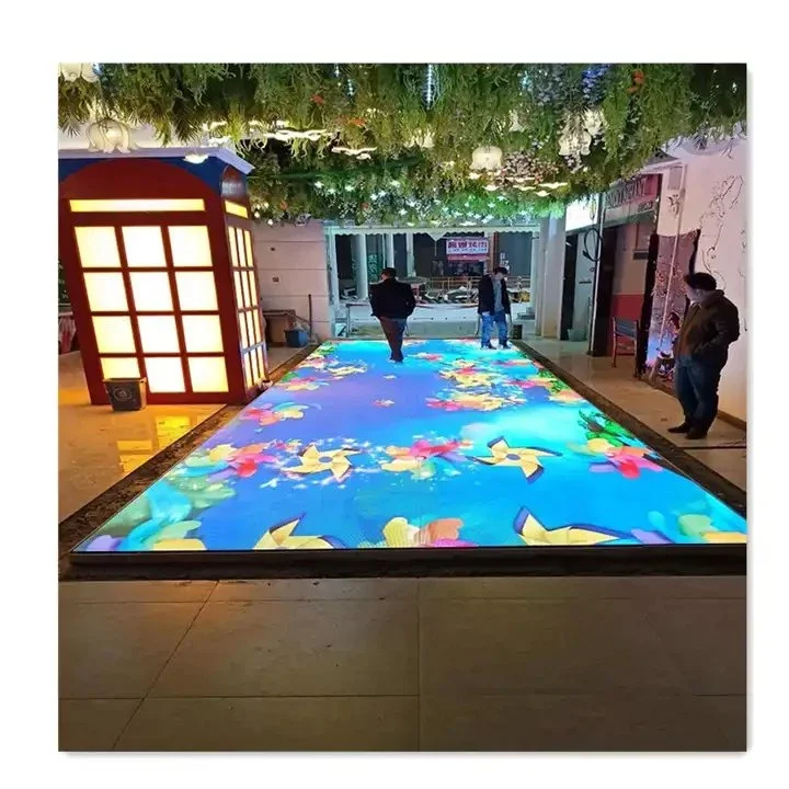 Интерактивный танцпол дисплей панели P3.91 светодиодный дисплей светодиодный экран