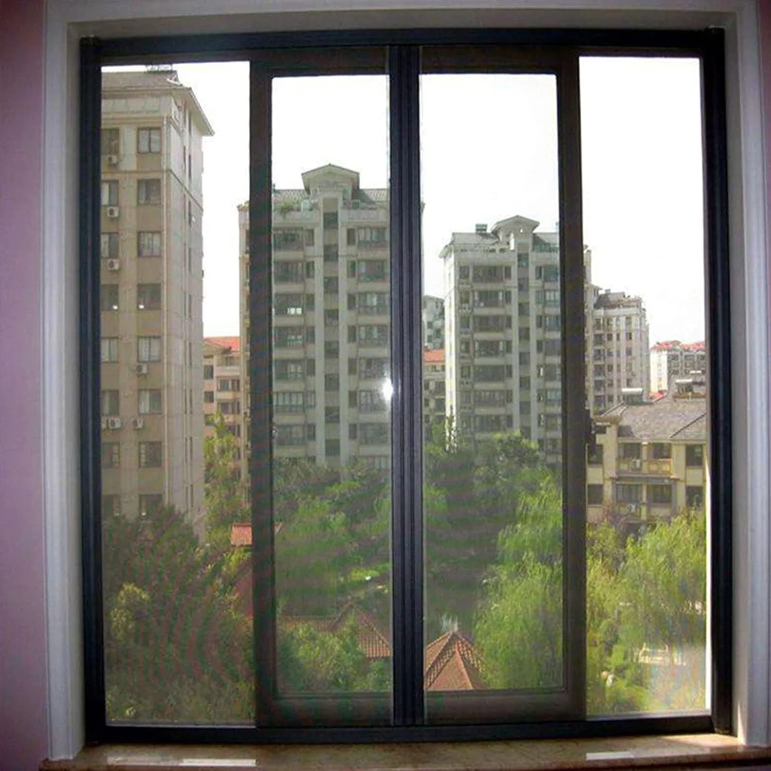 High Performance Stainless Steel Screen Window Aluminum Alloy Narrow Side Design Stainless Steel Window Screen