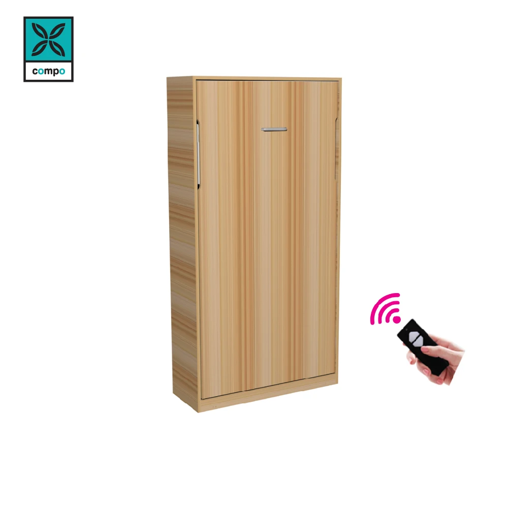 Bedroom Furniture Wall Bed Mechanism Space Saving Furniture Vertical Murphy Wall Bed Mechanism Single Bed Frame 910X1910
