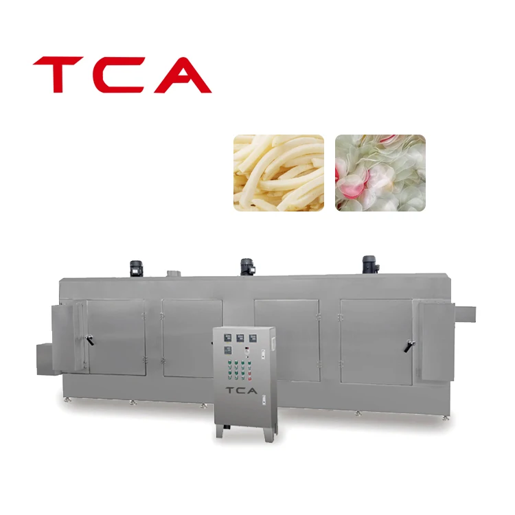 TCA Automatic potato chips making machine High productivity potato snacks chips processing line