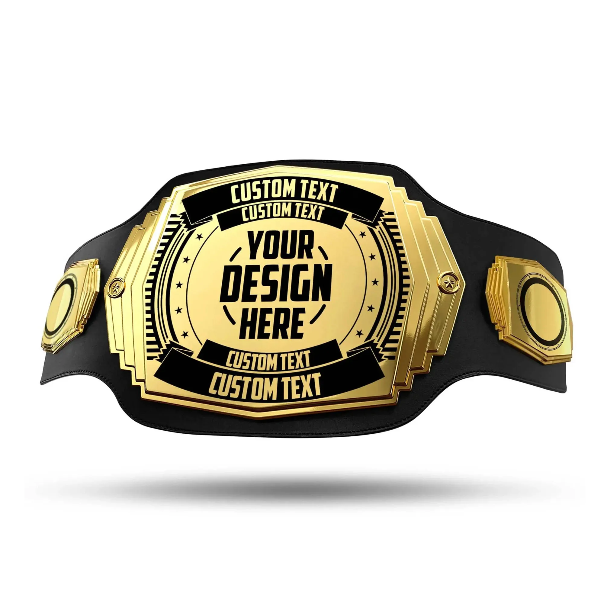 High Quality Championship Belt Wrestling Belt OEM Logo Custom Martial Art Boxing