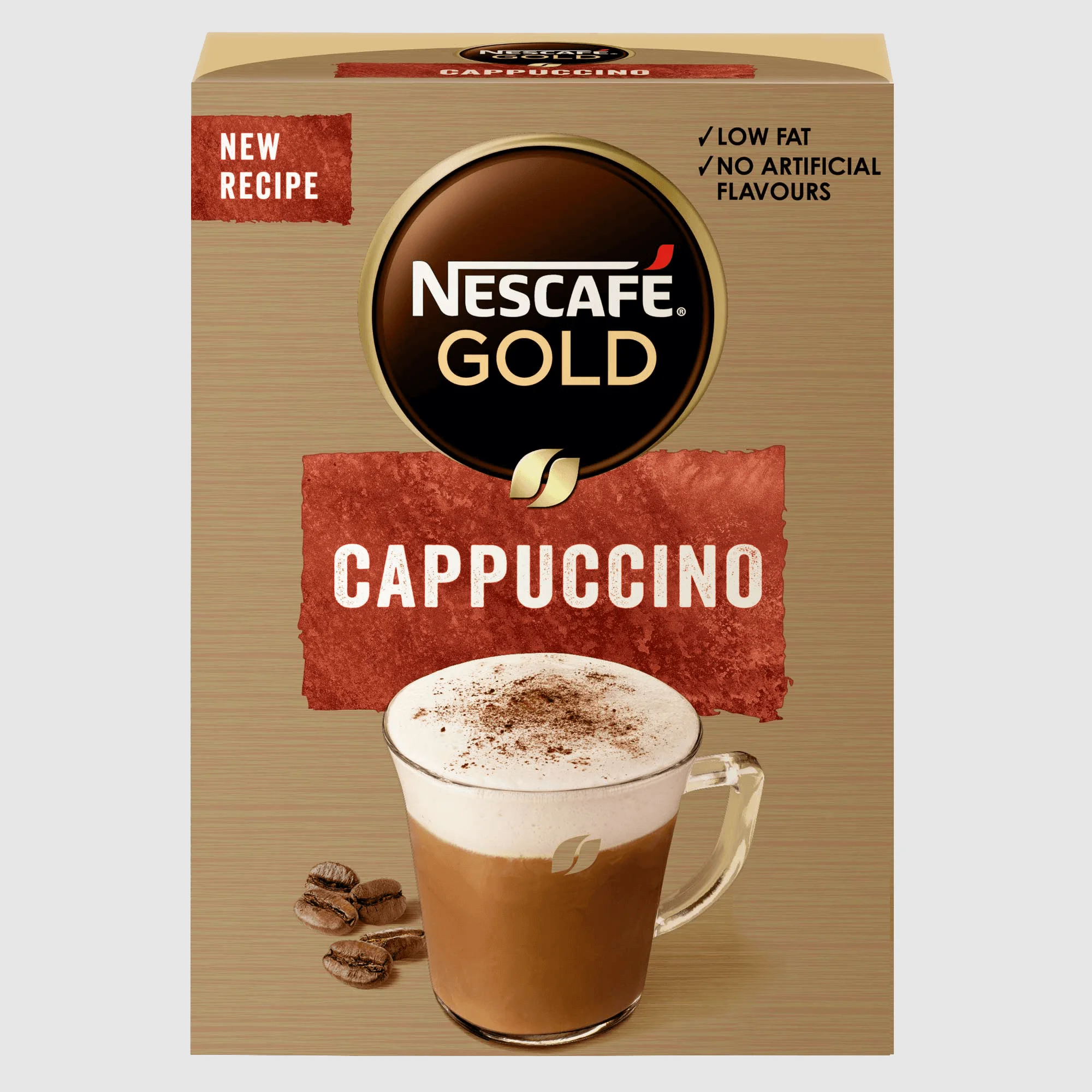 Купить Nestle Nescafe Золотой капучино пакетик Для саше со вкусом премикса растворимый кофе