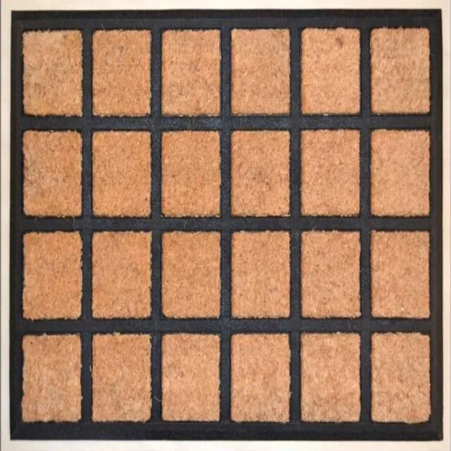 High Quality Handmade Coir Door Mats Unique and Durable Rubber Doormats for Outdoor Entrance for Home or Office