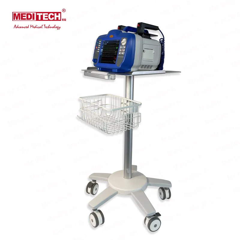 Meditech Good quality stand stainless steal medical trolley