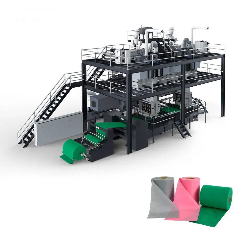 High Standard PP Spunbond Nonwoven Fabric Production Line, Non Woven Branded Fabric Making Machine